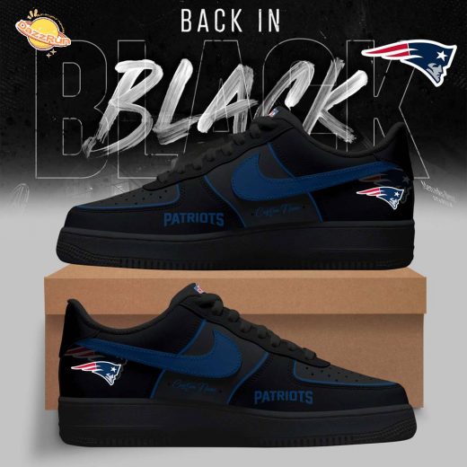 New England Patriots – 2025 Back In Black Limited Edition AF1