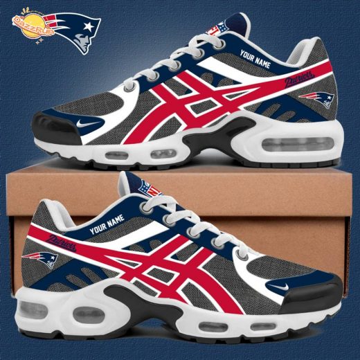 New England Patriots Personalized Air Max Plus Sneakers
