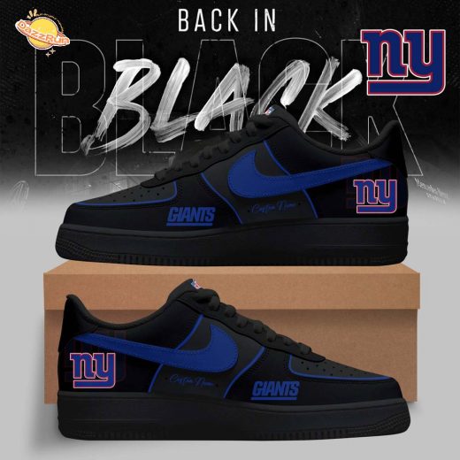 New York Giants – 2025 Back In Black Limited Edition AF1