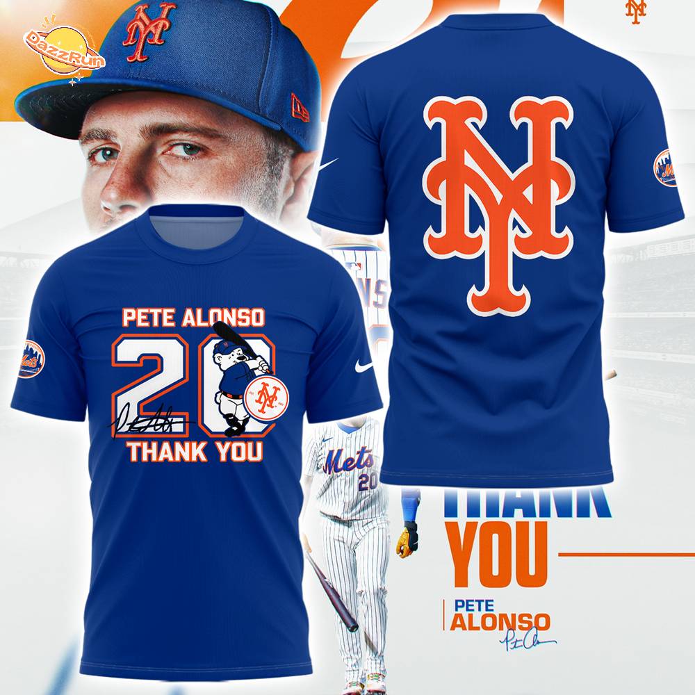 New York Mets – Thank You Pete Alonso Limited Edition TShirt New York Mets – Thank You Pete Alonso Limited Edition TShirt