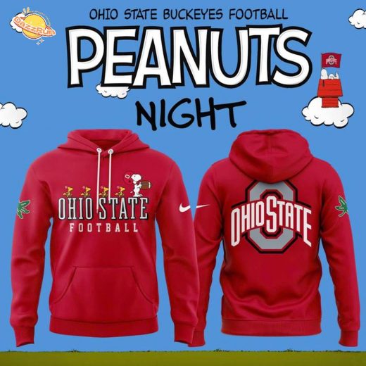 Ohio State Football x Peanuts Night 2025 Hoodie