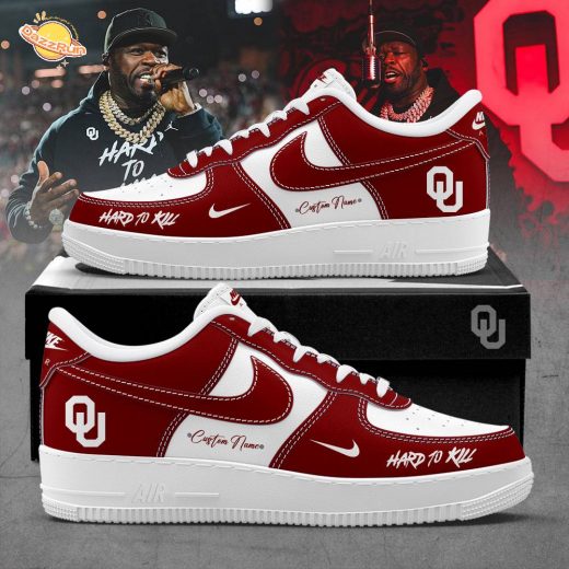 Oklahoma Hard to Kill Custom Name Shoes AF