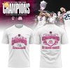 Unisex White Delaware Football 68 Ventures Bowl Bowl Champions T-shirt