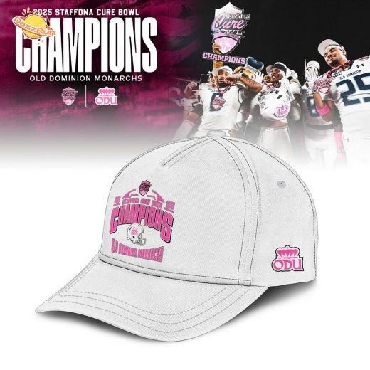 Old Dominion Monarchs 2025 Cure Bowl Champions T-shirt