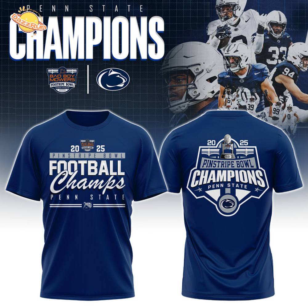 Penn State – Pinstripe Bowl Champions 2025 Penn State – Pinstripe Bowl Champions 2025
