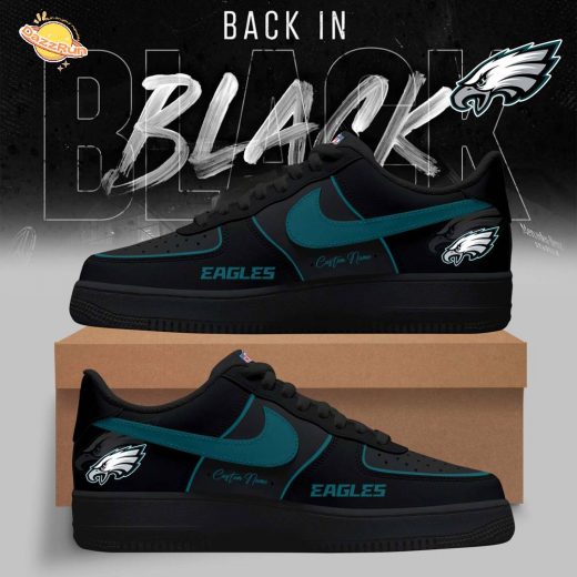 Philadelphia Eagles – 2025 Back In Black Limited Edition AF1