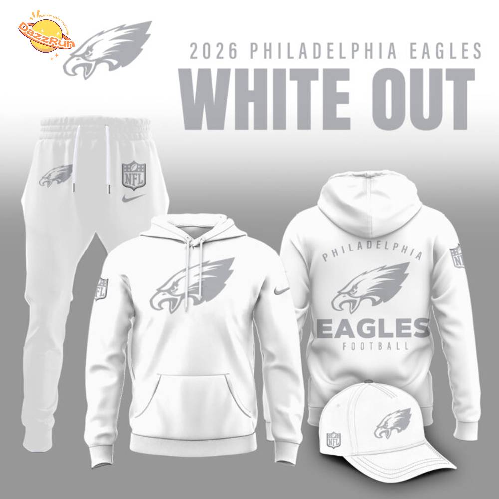Philadelphia Eagles 2026 White Out Limited Edition Shirt Philadelphia Eagles 2026 White Out Limited Edition Shirt