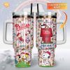 Kansas City Royals x Peanuts Custom Stanley Quencher 40oz Stainless Steel Tumbler With Handle