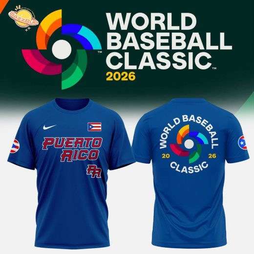 Puerto Rico Baseball 2026 World Baseball Tshirt