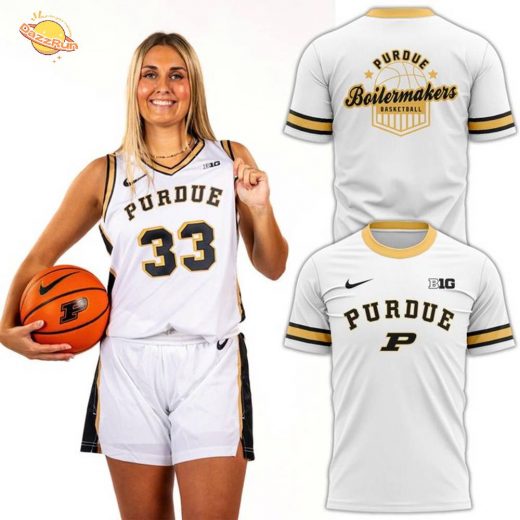 Purdue Basketball 𝚃𝚑𝚎 𝚁𝚎𝚝𝚛𝚘𝚜 Uniform T-Shirt – Special Edition