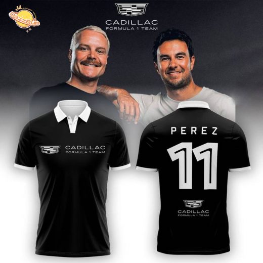 SERGIO PEREZ CADILLAC POLO (Black) SERGIO PEREZ CADILLAC POLO (Black)