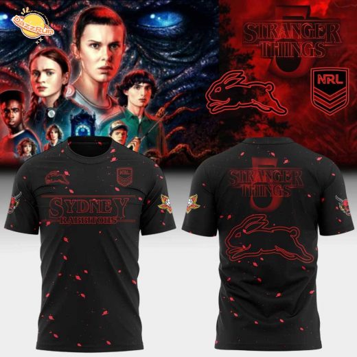 S.S Rabbitohs Stranger Things 5 Combo Shirt