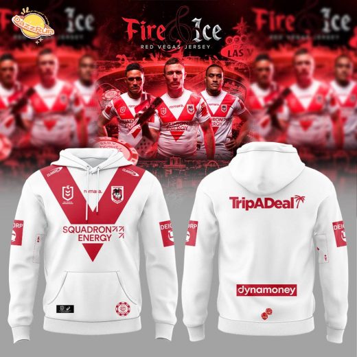St. George Illawarra Dragons 2026 Dragons Vegas Fire & Ice Men’s Combo Hoodie St. George Illawarra Dragons 2026 Dragons Vegas Fire & Ice Men’s Combo Hoodie