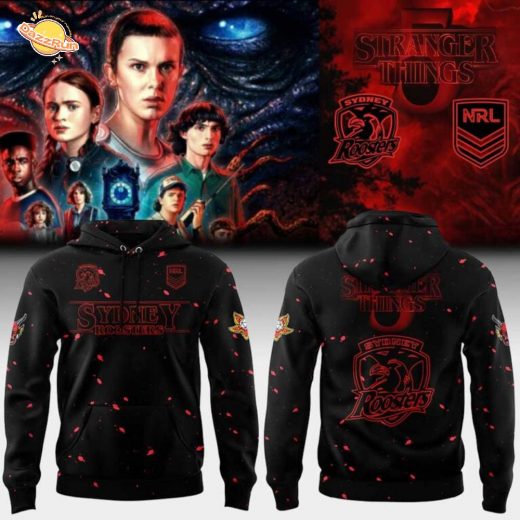Sydney Roosters Stranger Things 5 Combo Hoodie