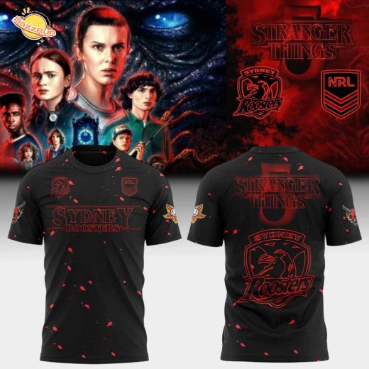Sydney Roosters Stranger Things 5 Combo Shirt