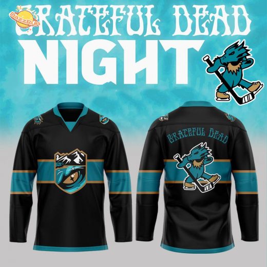 Tahoe Knight Monsters Grateful Dead Nights 2025 Combo Hockey Jersey