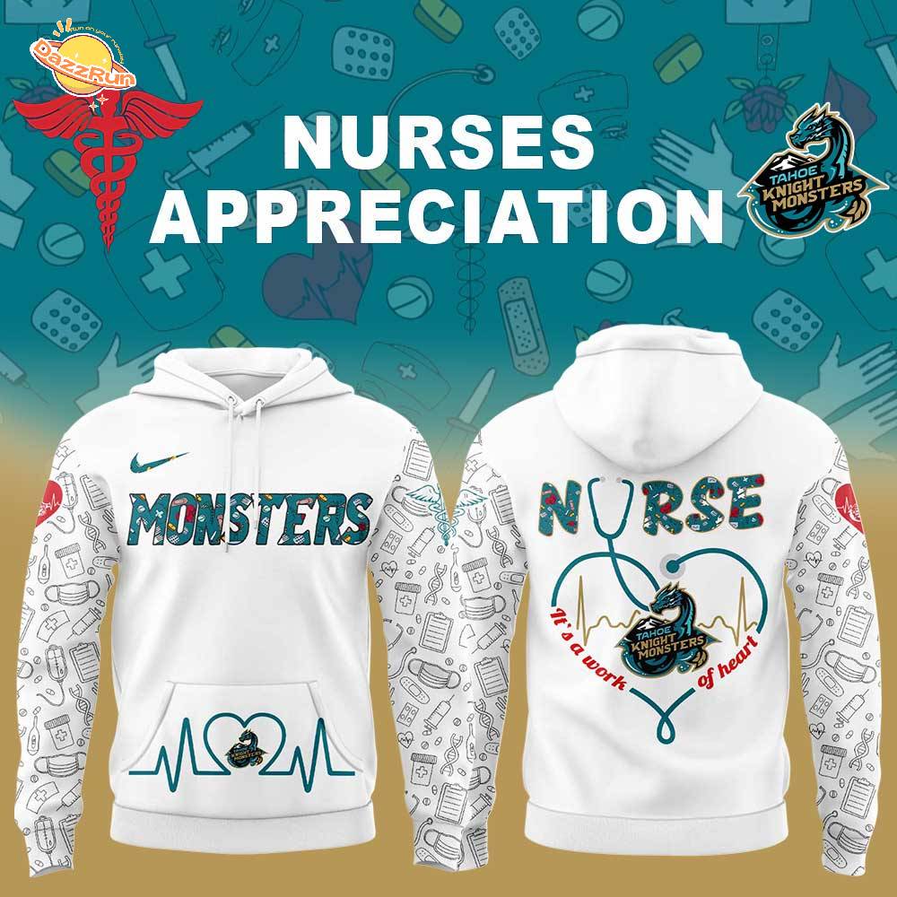 Tahoe Knight Monsters Nurses Appreciation Hoodie Tahoe Knight Monsters Nurses Appreciation Hoodie