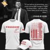 Target Charlie Kirk Freedom T-shirt (Red) Target Charlie Kirk Freedom T-shirt (Red)