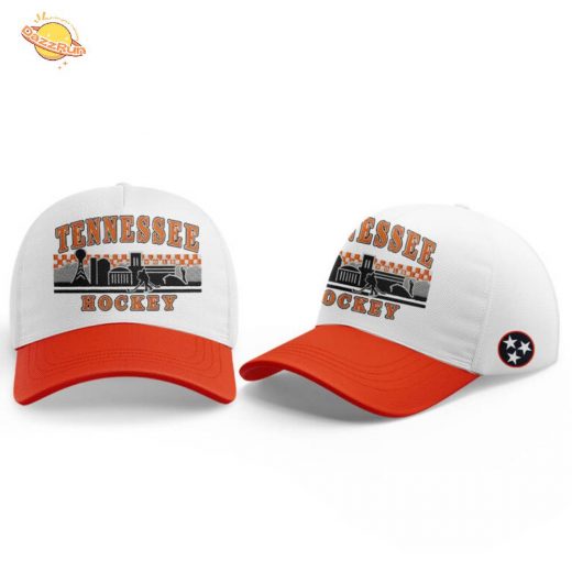 Tennessee Ice Hockey Chuck-A-Puck Uniform V2 Hockey Jersey Custom Name, Number