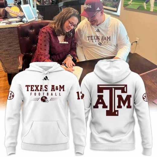 Texas A&M Aggies Adidas Coach Elko Pullover Hoodie