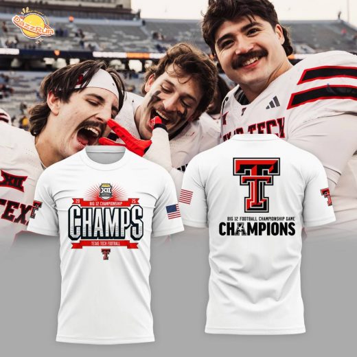 Texas Tech W Tshirt- We are champions 2025