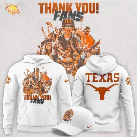 Texas Thank You Fans 2025 Hoodie