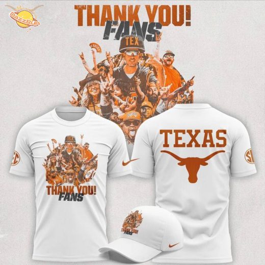 Texas Thank You Fans 2025 T-shirt