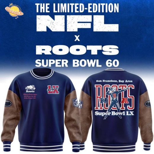 The NFL Canada x Roots collection 2025 New Sweatshirt