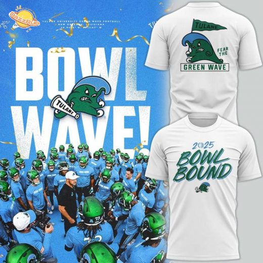 Tulane Football Bowl Bound T-Shirt – Limited Edition