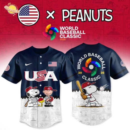USA Baseball x Peanut 2026 World Baseball Jersey