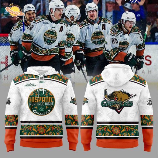 Utah Grizzlies Hispanic Heritage Night! 2025 Combo Hoodie Utah Grizzlies Hispanic Heritage Night! 2025 Combo Hoodie