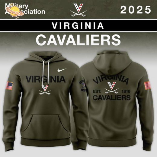 Virginia Cavaliers 2025 Military Appreciation Limited Edition Hoodie Virginia Cavaliers 2025 Military Appreciation Limited Edition Hoodie
