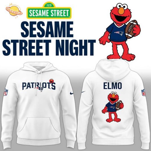 2026 New England Patriots x Sesame Street Hoodie