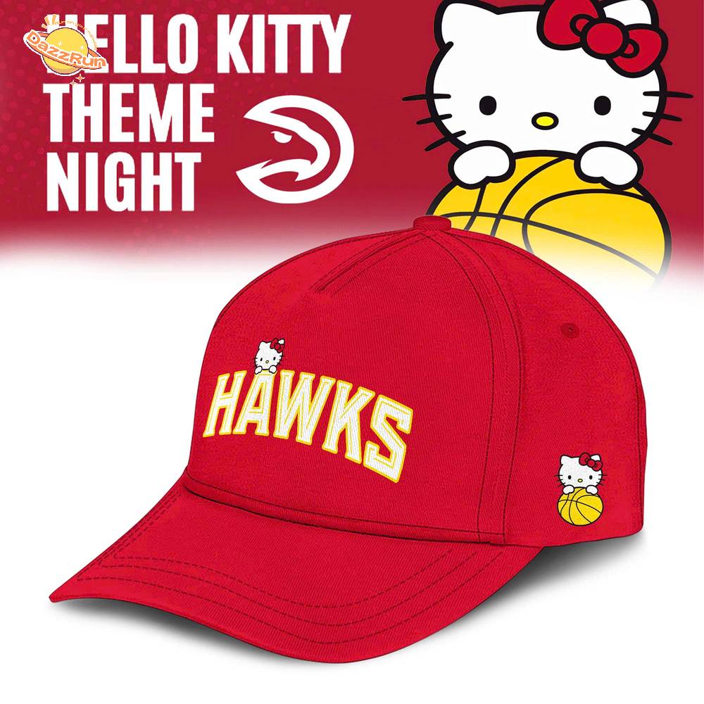 Atlanta Hawks x Hello Kitty Night 2026 Special Edition Hoodie Atlanta Hawks x Hello Kitty Night 2026 Special Edition Hoodie