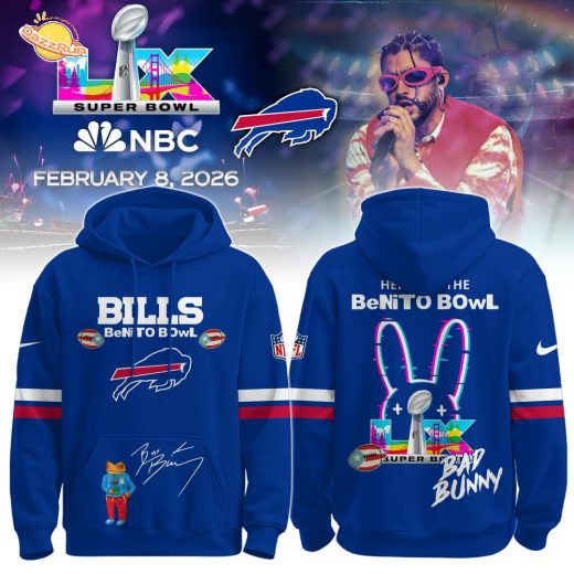 B Bills x Bad Bunny | Super Bowl 2026 Hoodie Limited Edition
