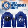 W Jets First Responders Night 2026 Blue Hoodie