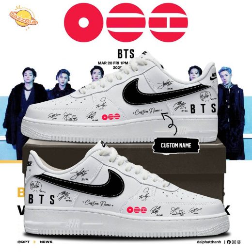 BTS New Merch F1 Shoes
