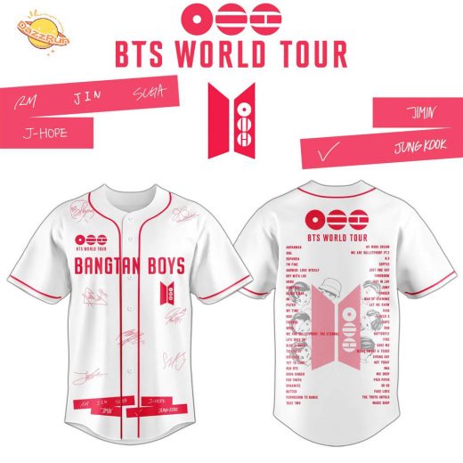 BTS Special World Tour 2026 Limited Edition Jersey BTS Special World Tour 2026 Limited Edition Jersey