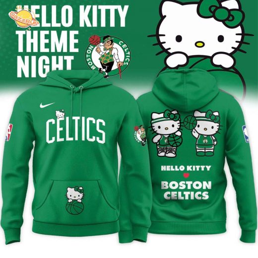 Boston Celtics x Hello Kitty Night 2026 Special Edition Hoodie