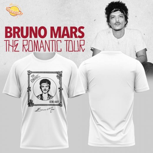 Bruno Mars “The Romantic “ Shirt