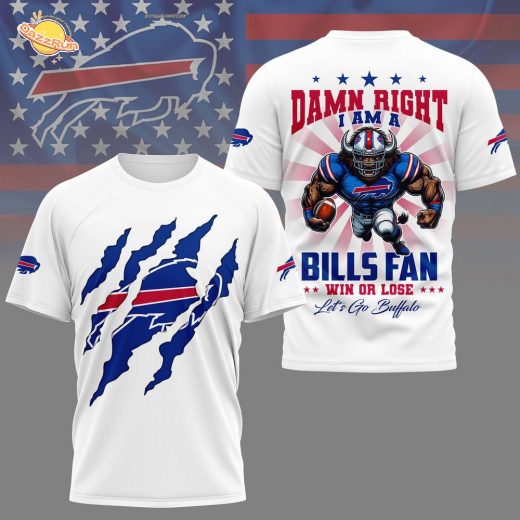 Buffalo Bills | Premium NFL Go Bills 3D Shirt