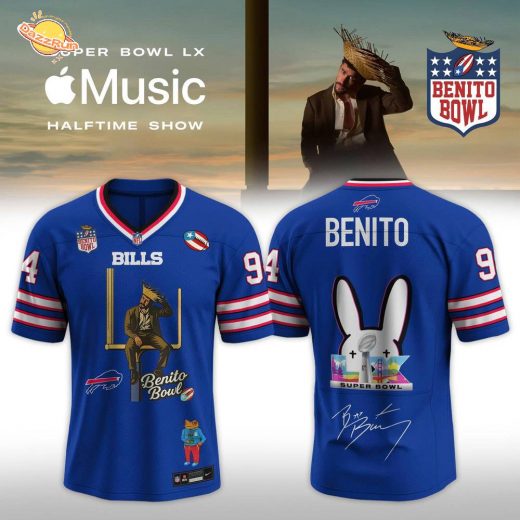 Buffalo Bills x Bad Bunny Super Bowl LX The Halftime Show Special Edition Jersey