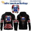 Buffalo Sabres 2025 Native American Heritage Hoodie – Blue