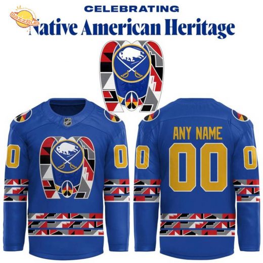 Buffalo Sabres 2025 Native American Heritage Jersey – Blue