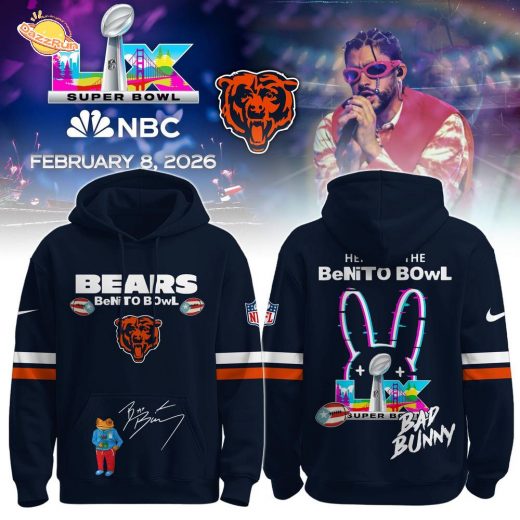 C Bears x Bad Bunny | Super Bowl 2026 Hoodie Limited Edition