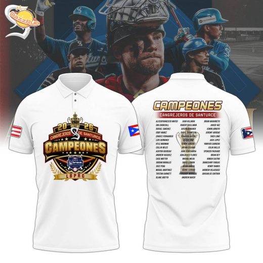 Cangrejeros Special “Campeón de la LBPRC” 2026 Limited Edition Polo