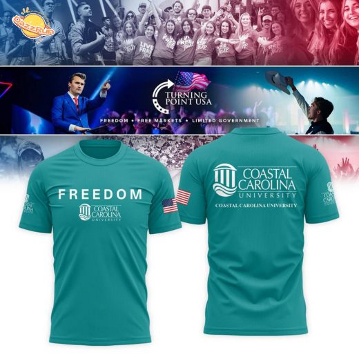 Coastal Carolina University Campus Freedom Tshirt