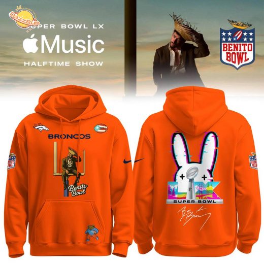 Denver Broncos x Bad Bunny Super Bowl LX The Halftime Show Special Edition Hoodie