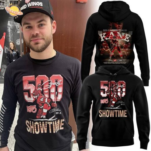 Detroit Red Wings Patrick Kane 500th Goal Hoodie