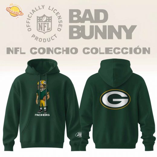 Green Bay Packers x Bad Bunny Hoodie – Official NFL Concho Collection
